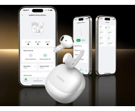 UGREEN Słuchawki bezprzewodowe LightBuds ANC WS217 białe - 1501539 - zdjęcie 5